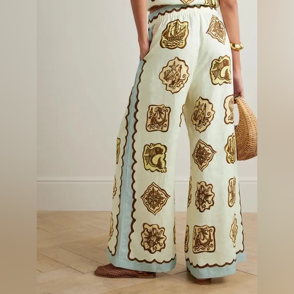 NWOT Alemais Relic pants in Cream US Size 4 - Picture 2 of 5